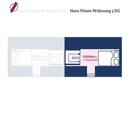 Haus Fuenen Am Suedstrand 3 Apartman *
